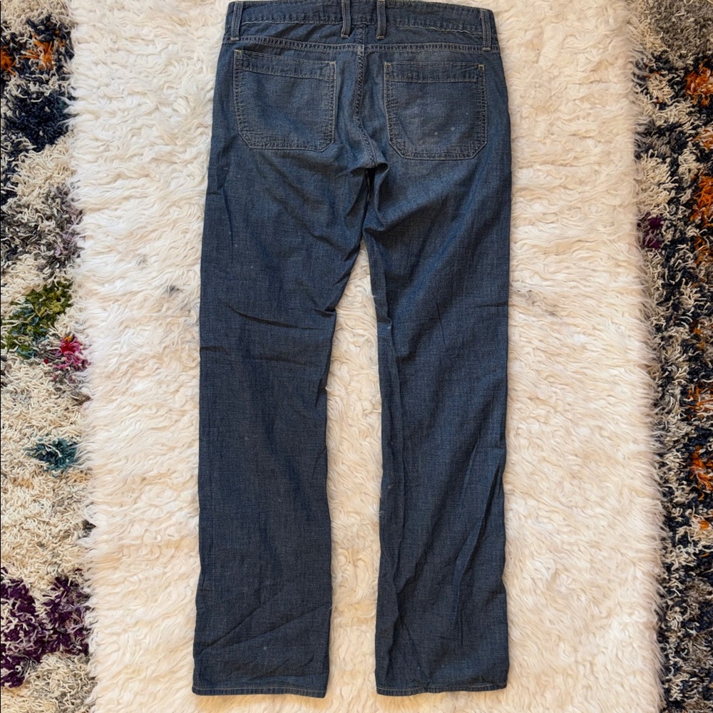 Lucky🍀Brand Vintage Retro Low-rise Straight Leg Jeans, Size 2/26 - Picture 2 of 16